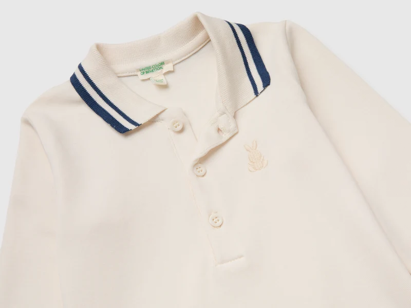 Baumwoll-Polo-Body