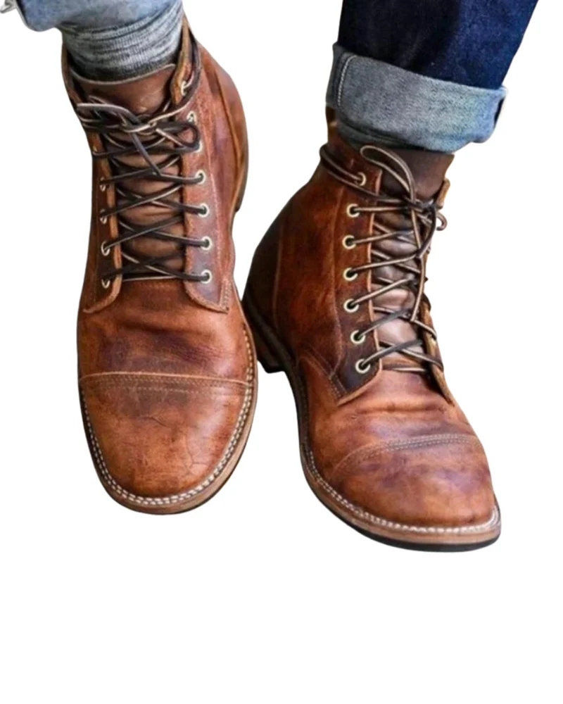 Silas Leather Boots