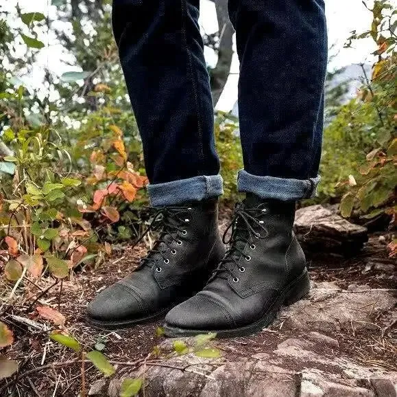 Silas Leather Boots