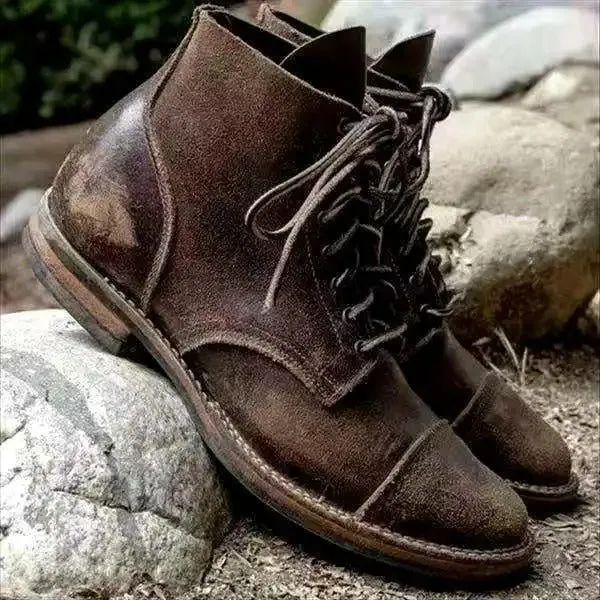 Silas Leather Boots