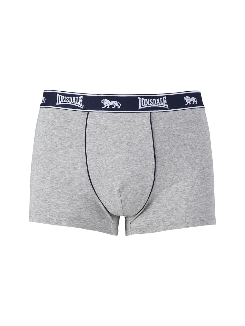 Confezione da 2 boxer da uomo in cotone - grigio