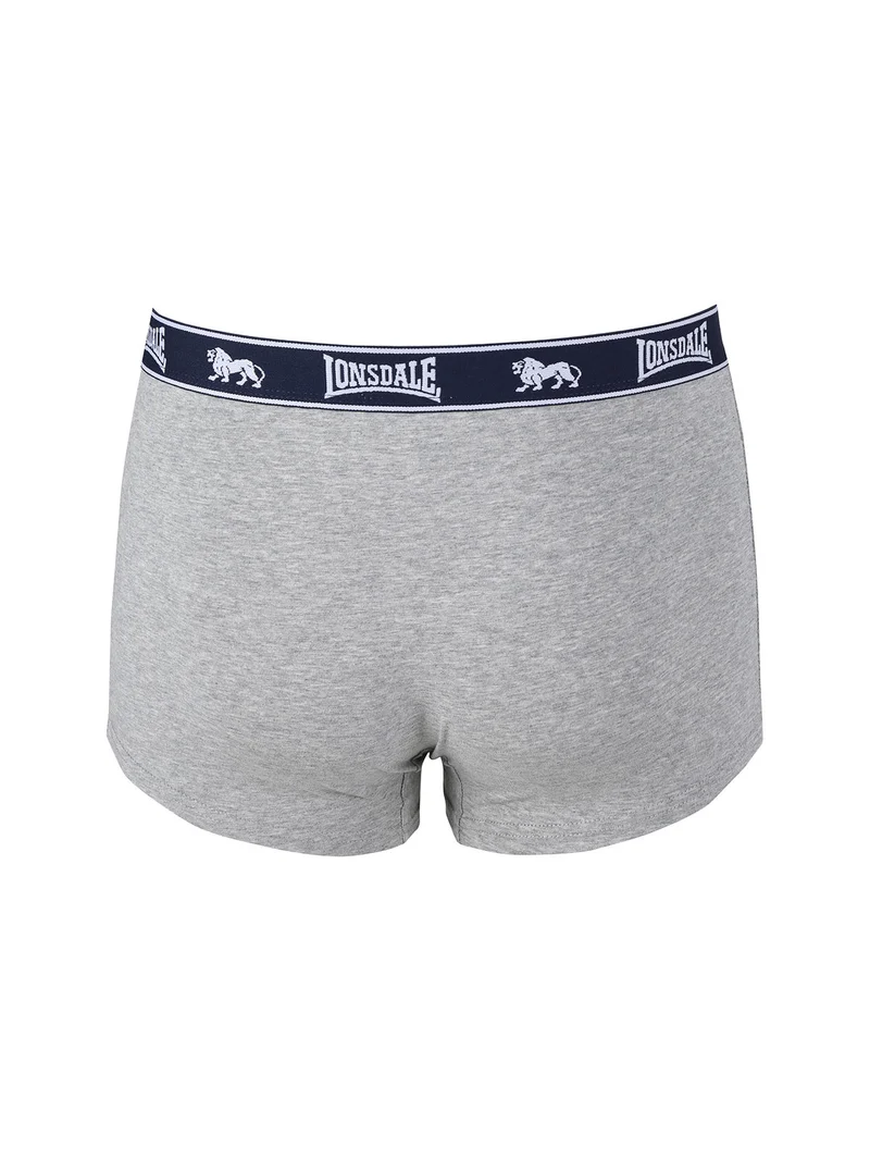 Confezione da 2 boxer da uomo in cotone - grigio