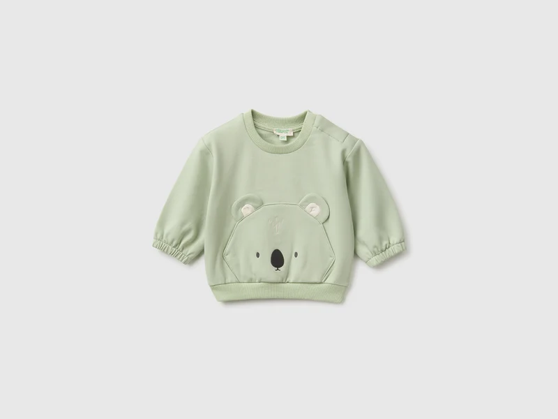 Sweatshirt mit Tiertasche