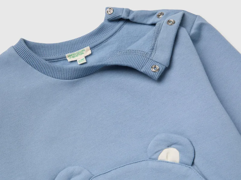 Sweatshirt mit Tiertasche