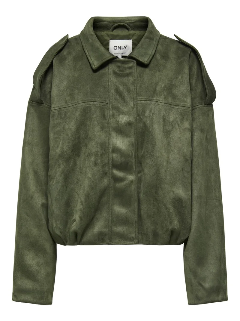 ONLAMBER FAUX SUEDE JACKET OTW
