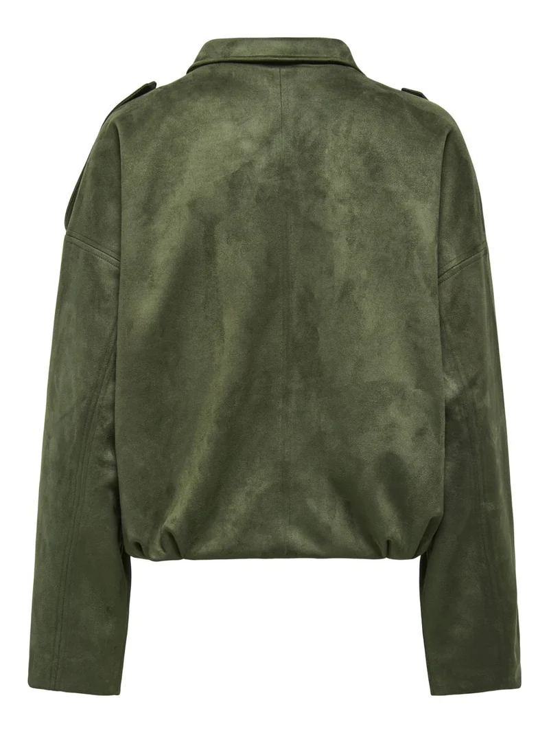 ONLAMBER FAUX SUEDE JACKET OTW