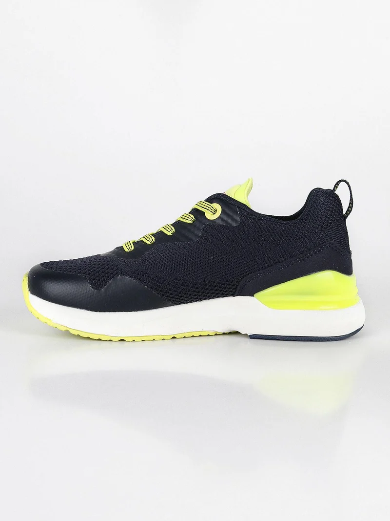 FUSION Scarpe stringate sportive in tessuto - blu scuro