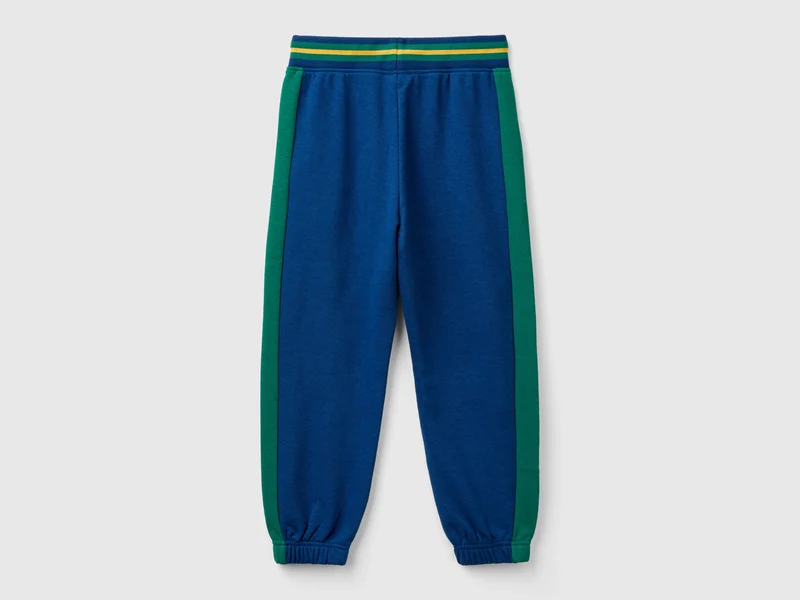 Sweatstoffhose mit Bandstreifen