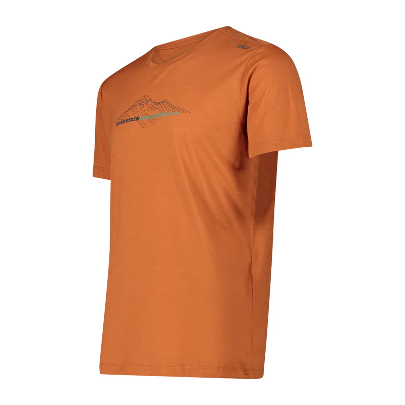 CMP MAN T-SHIRT Herren Ruggine Sportmode