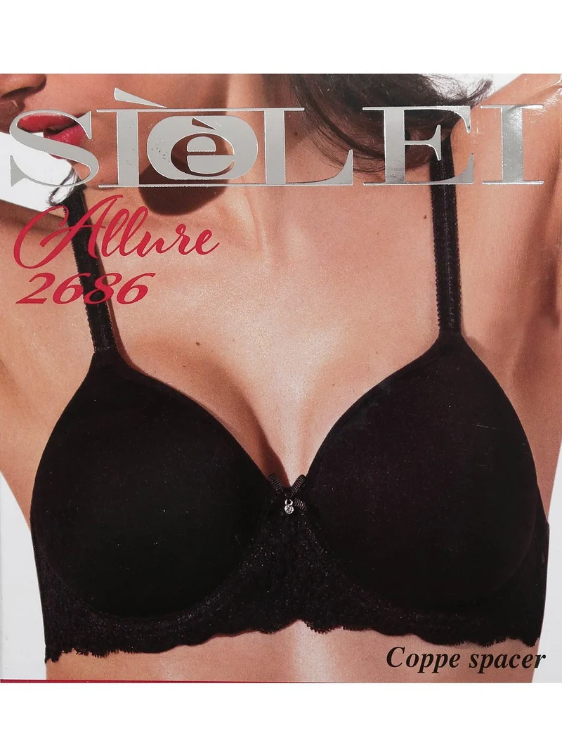 ALLURE 2686 Reggiseno con ferretto coppa D - nero