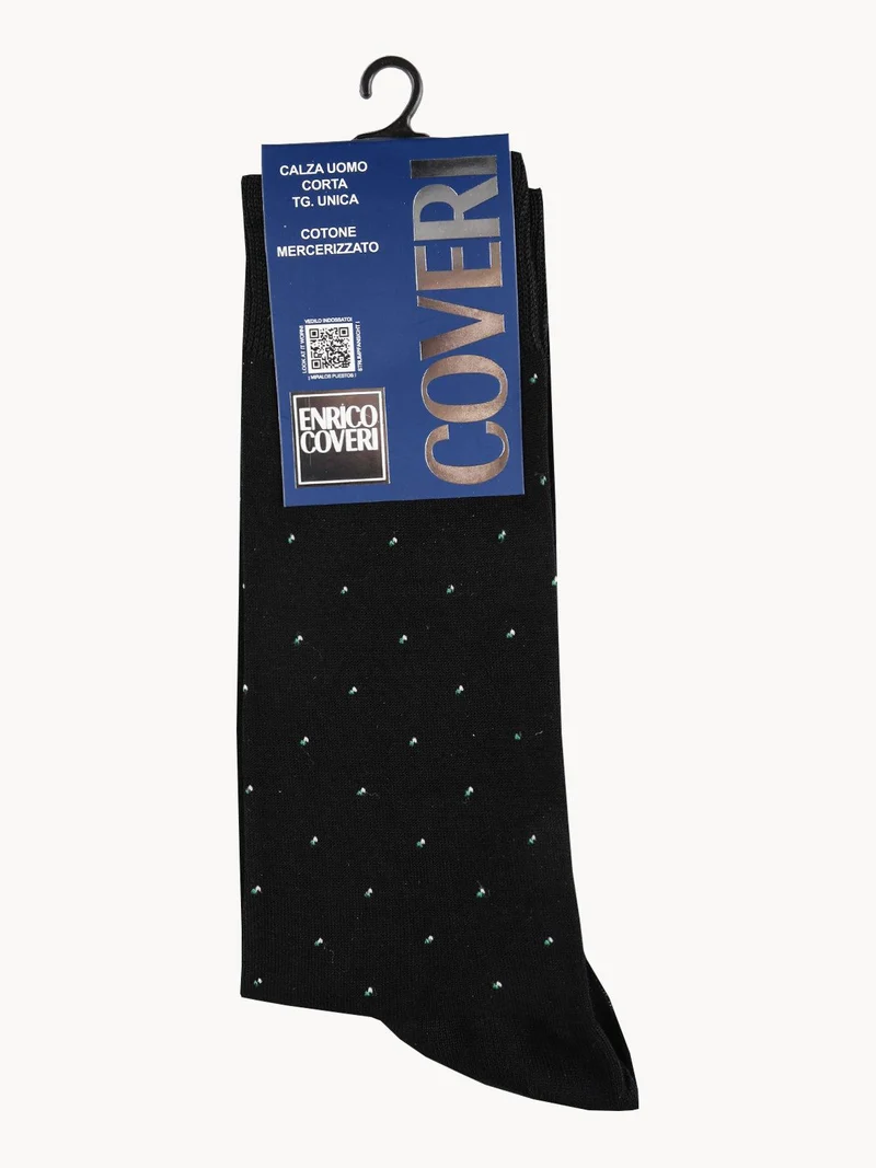 Calze corte in cotone - nero