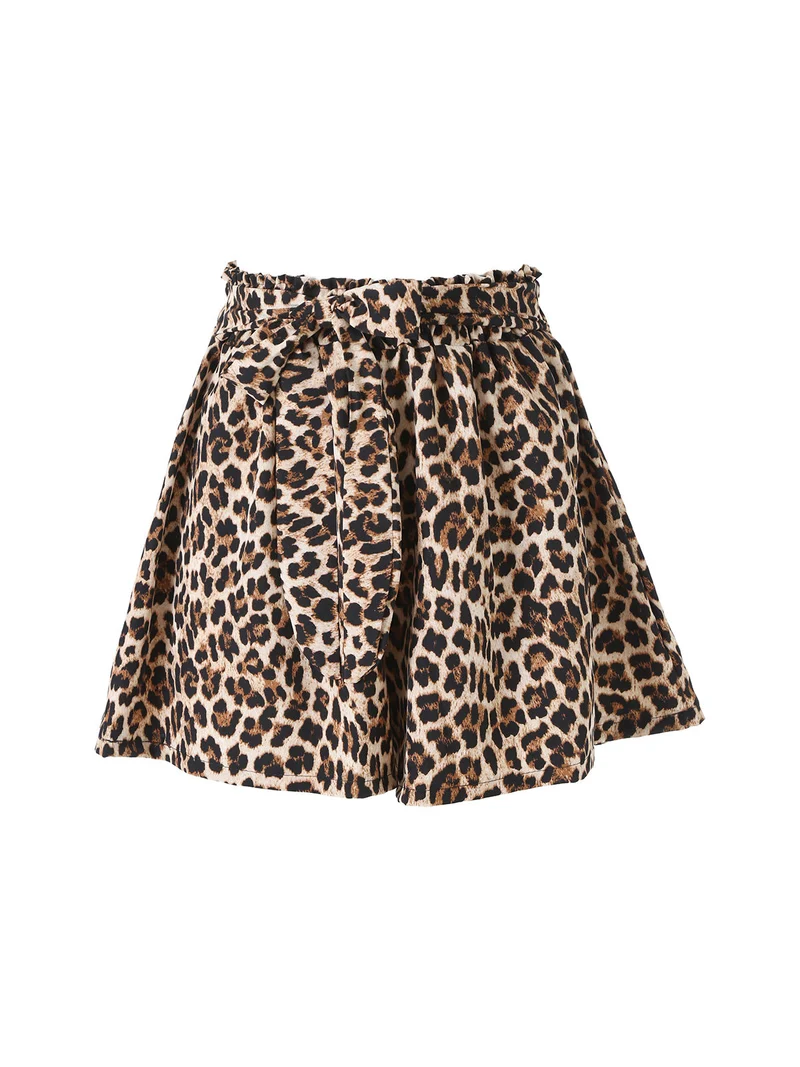 Shorts donna maculati - multicolore