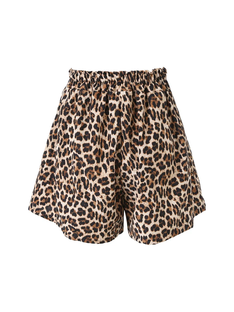 Shorts donna maculati - multicolore