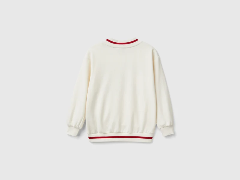 Sweater mit V-Ausschnitt