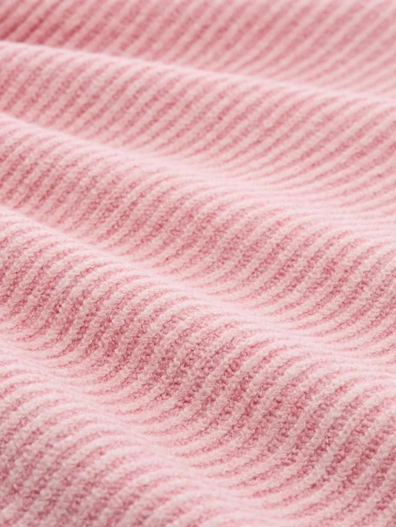 Loose Fit Strickpullover mit Wollanteil