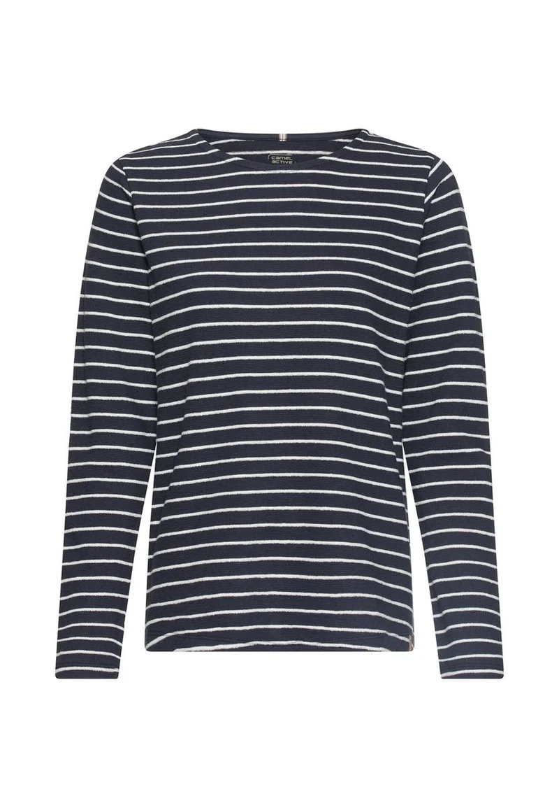 Jerseyshirt mit Seitenschlitzen