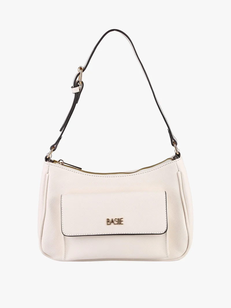 Borsa donna in ecopelle - beige