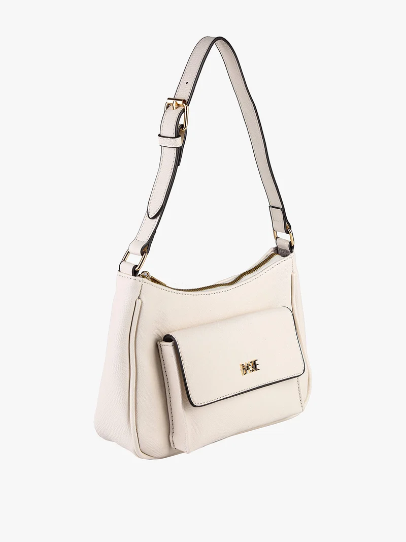 Borsa donna in ecopelle - beige