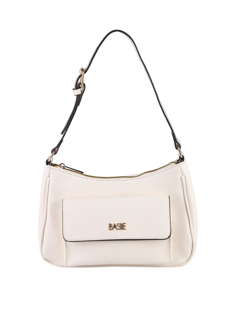 Borsa donna in ecopelle - beige