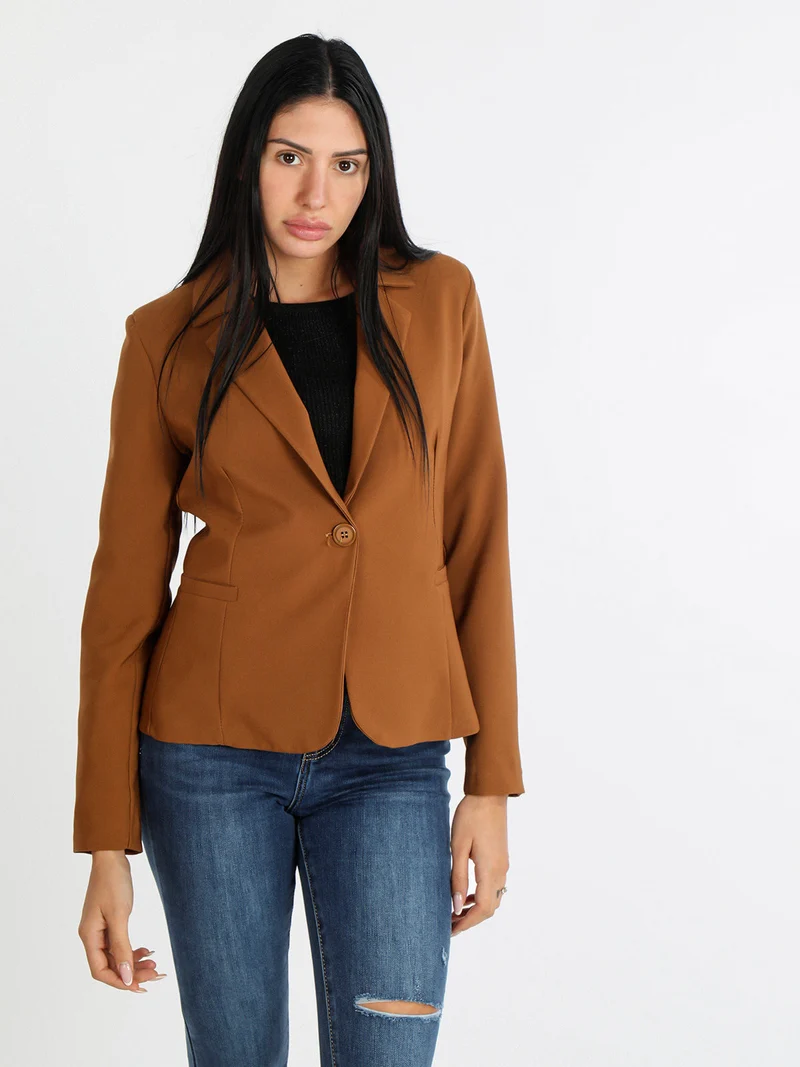 Blazer donna - marrone