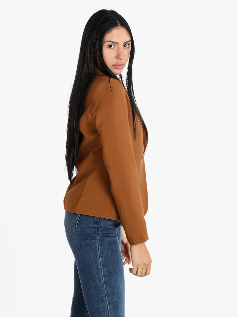 Blazer donna - marrone
