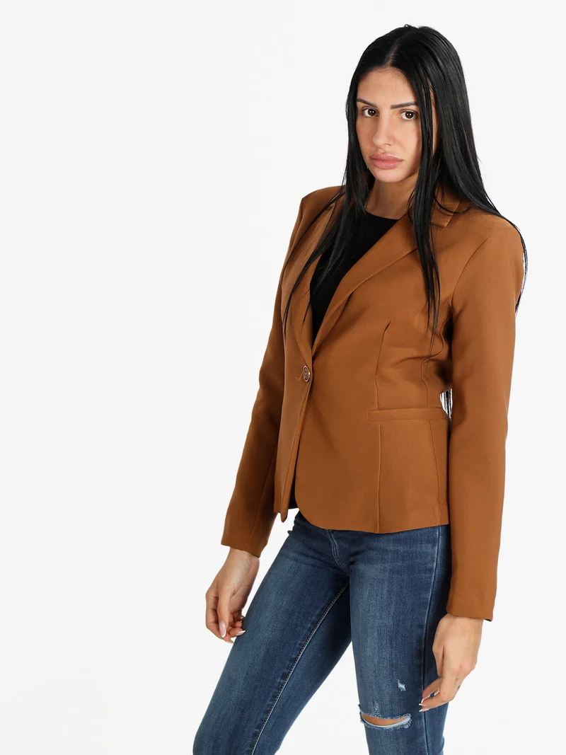 Blazer donna - marrone