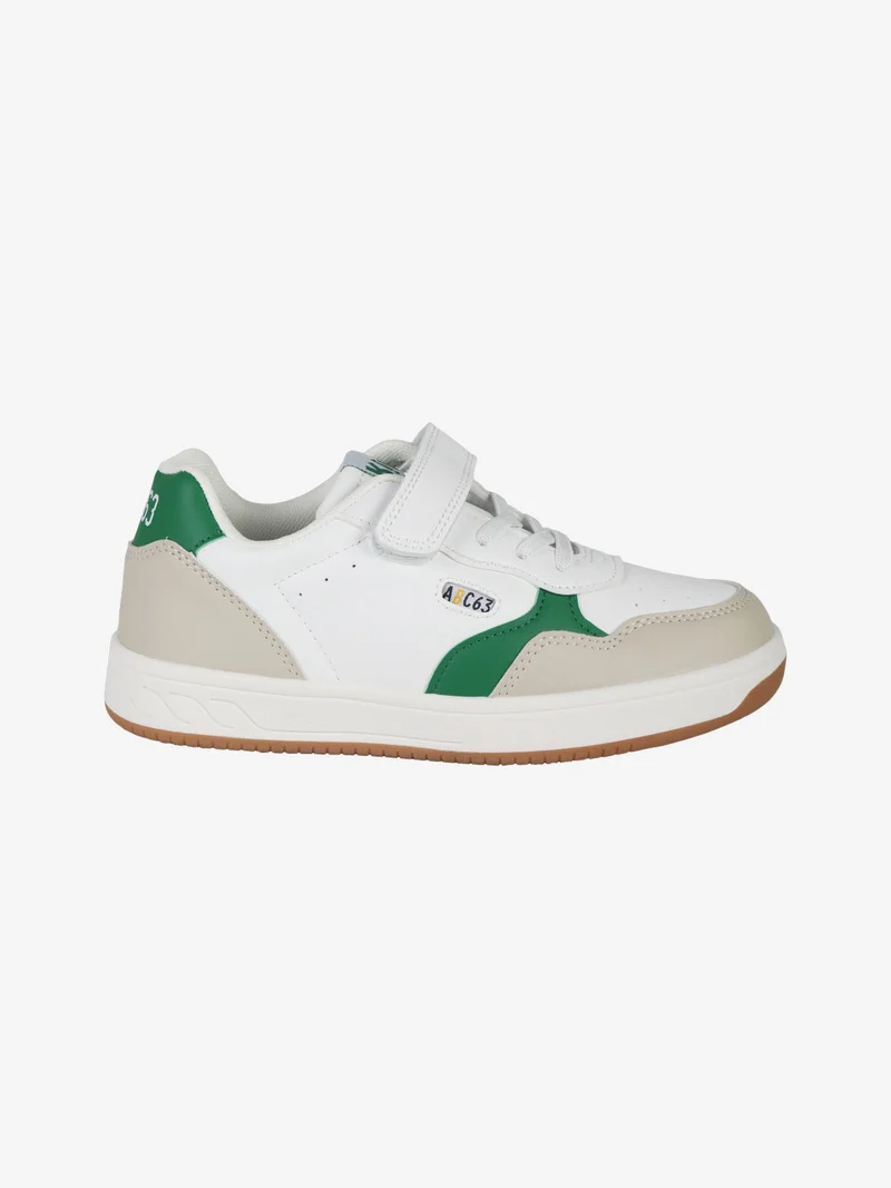 Sneakers da bambino con cinturino a strappo - verde