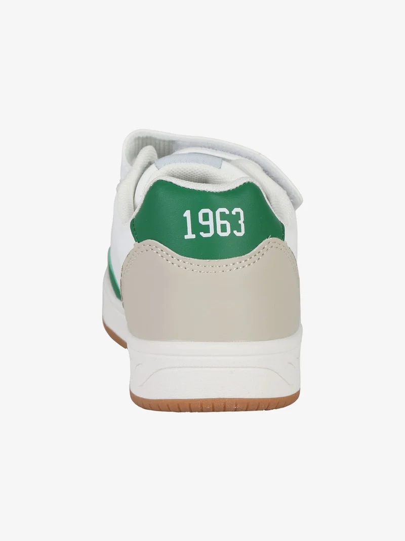 Sneakers da bambino con cinturino a strappo - verde