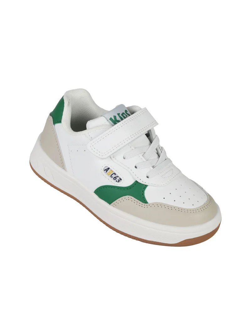 Sneakers da bambino con cinturino a strappo - verde
