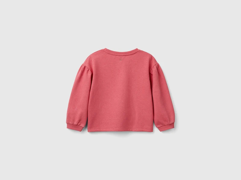 Sweater mit Glitzerdruck
