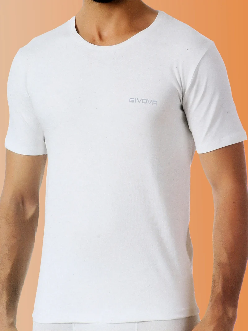 T-shirt intima manica corta uomo - bianco