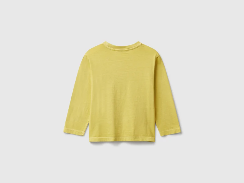 Langarm-T-Shirt mit Aufdruck