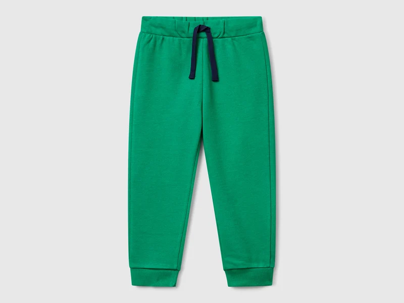 Baumwollhose mit Logo