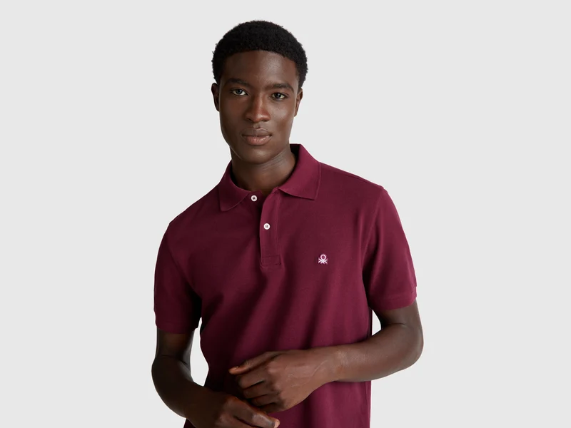 Poloshirt mit normaler Passform