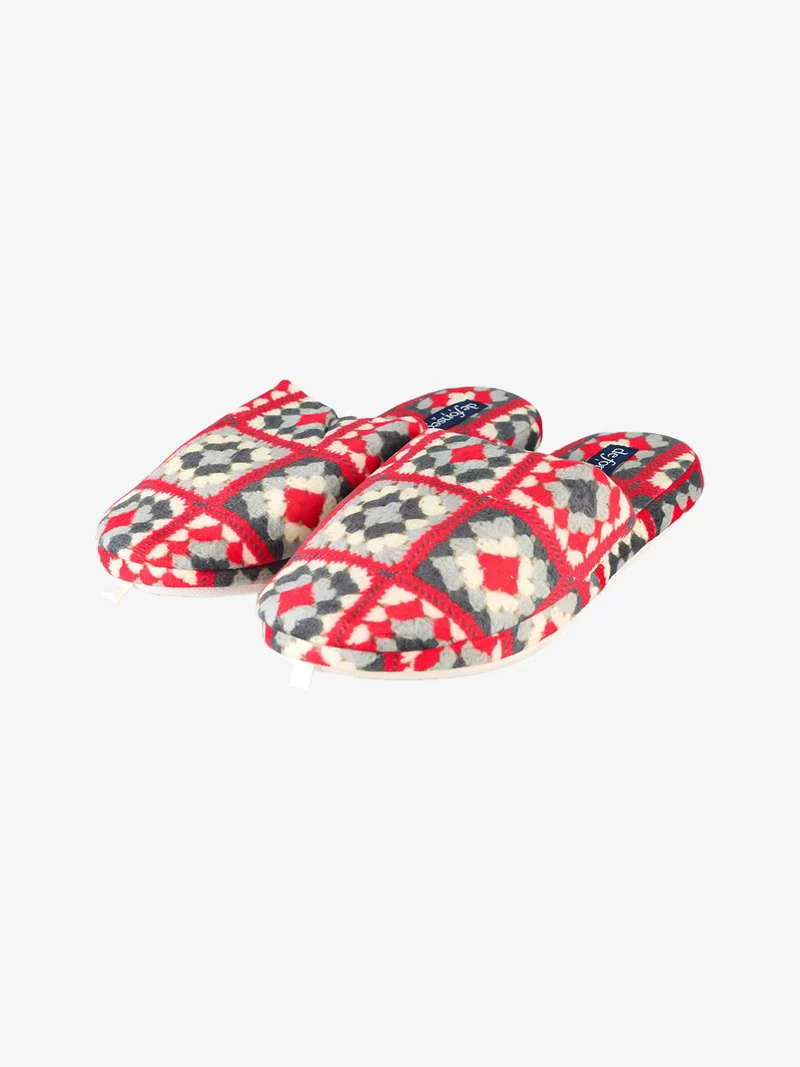 Pantofole invernali da donna - rosso