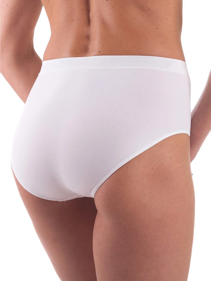 Culotte donna in microfibra - bianco
