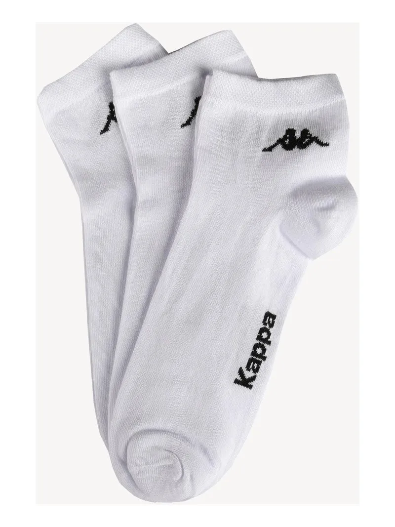 Calze corte in cotone jersey - bianco