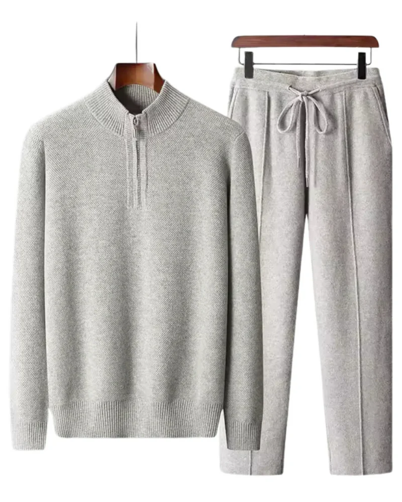 Taormina Merino Wool Zip Up Tracksuit