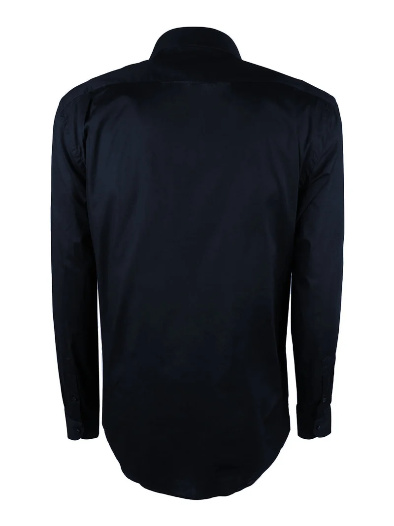 Camicia da uomo regular fit - blu scuro
