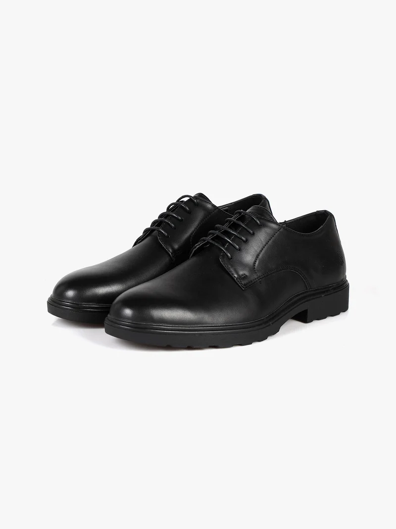 Scarpe classiche stringate da uomo - nero