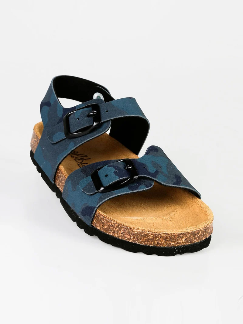 Sandali bambino con fibbie - blu