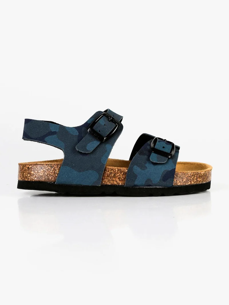 Sandali bambino con fibbie - blu