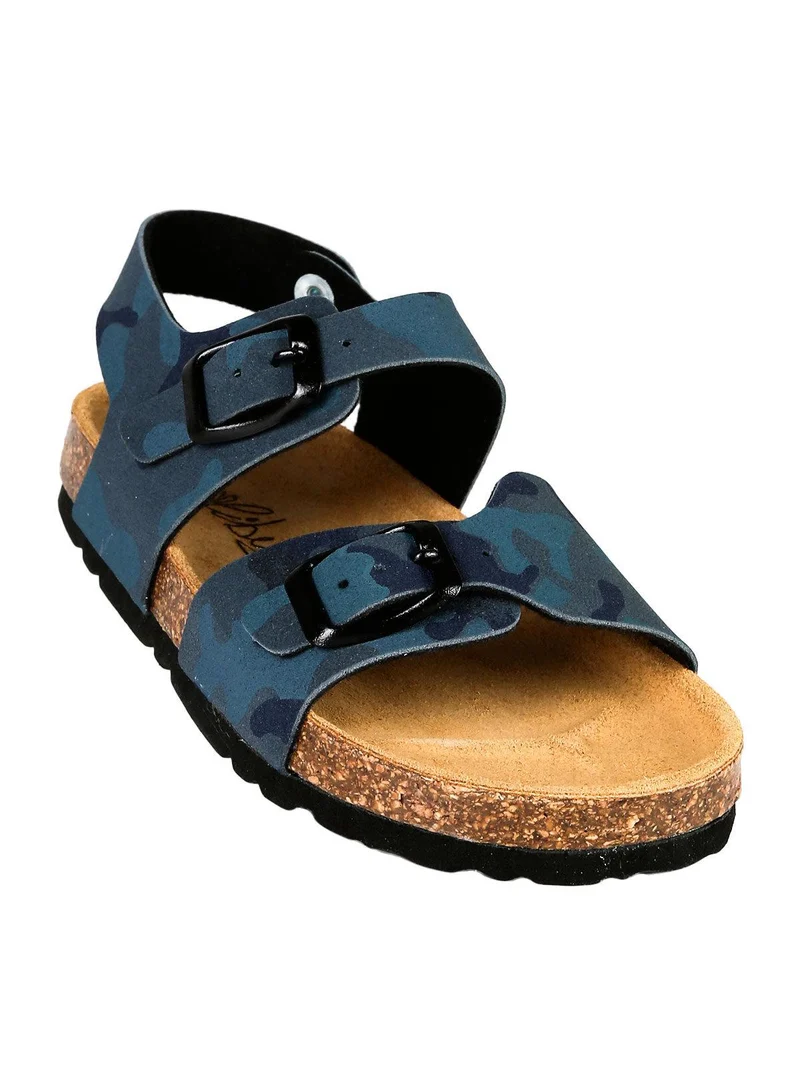 Sandali bambino con fibbie - blu