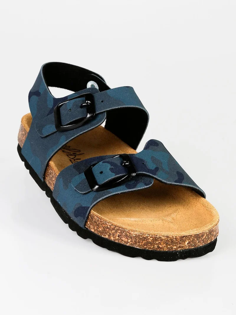 Sandali bambino con fibbie - blu