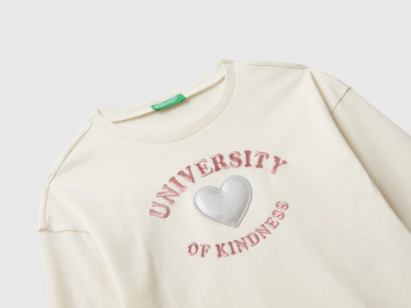 T-Shirt mit Applikation