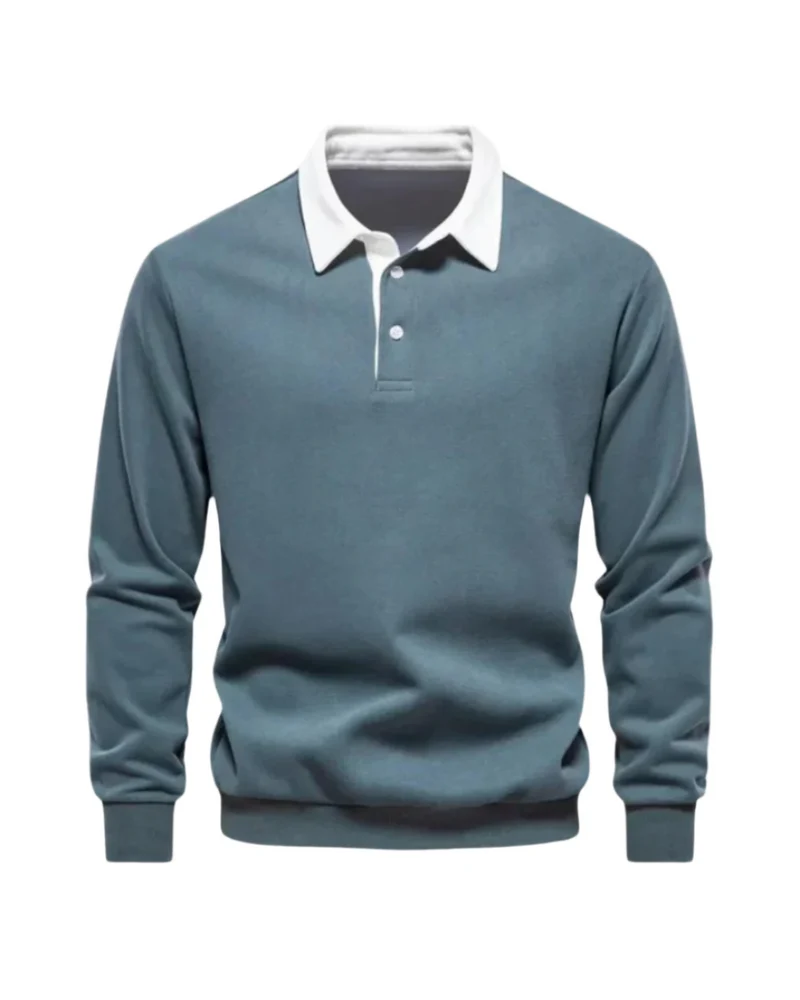 Adrian Casual Polo Sweater