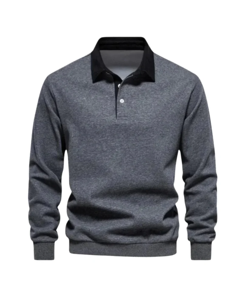 Adrian Casual Polo Sweater