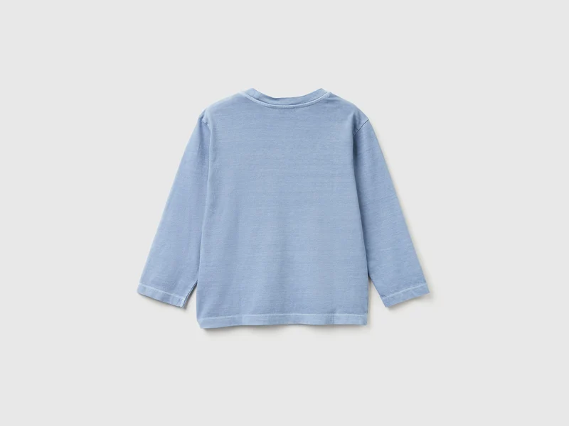 Langarm-T-Shirt mit Aufdruck