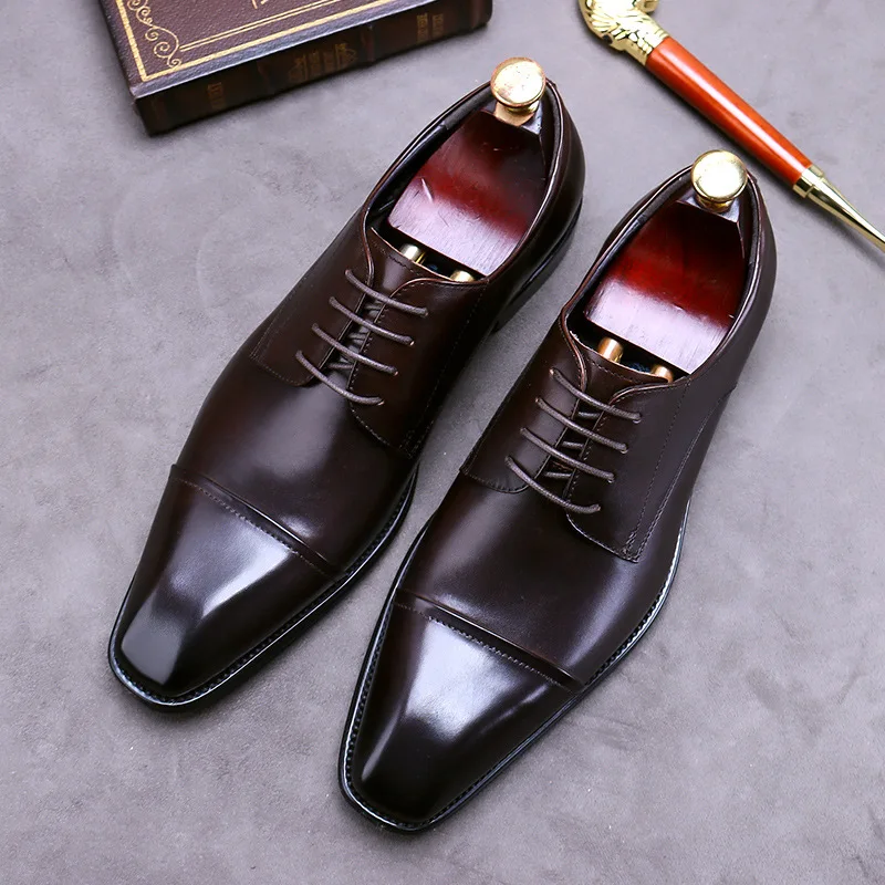 Chic Leather Business Shoes