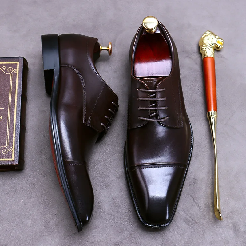 Chic Leather Business Shoes